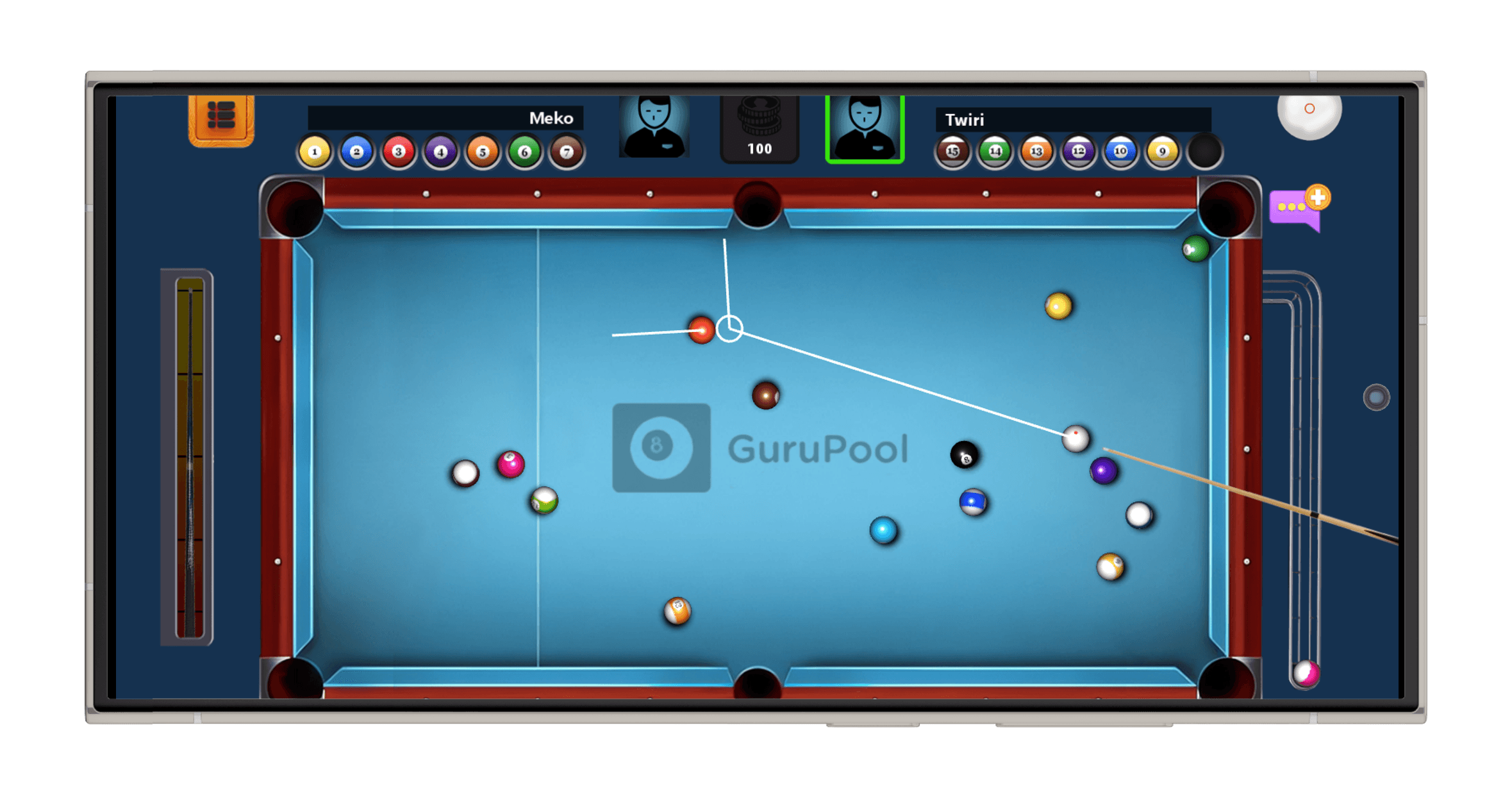 GuruPool mobile app